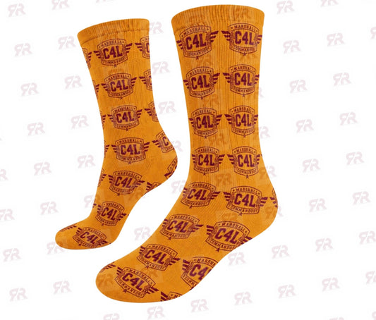 Marshall Gold Socks